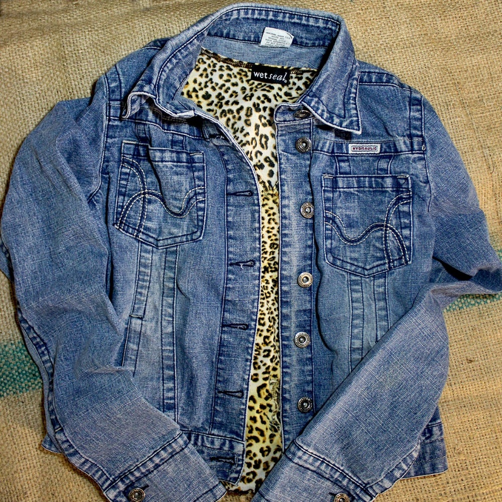 Hydraulic Denim Jean Jacket - Picture 1 of 8
